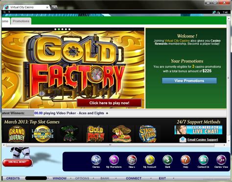 virtual city casino online